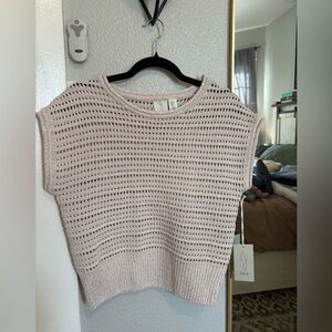 Joie Light Beige Knit Sweater